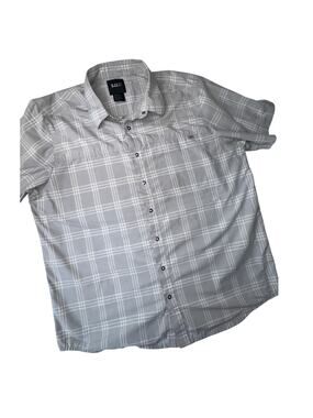 5.11 Tactical Wyatt Plaid Cotton Blend Short Sleeve Work Shirt Gorpcore Outdoor